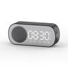 Digital Mirror Surface Alarm Clock FM Radio Portable Rechargeable Desktop Clock Ideal Holiday Birthday Gift Choice