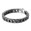 Modisches Totem Retro Armband 18K Vergoldeter Edelstahl Anhänger Geometrische Cubanische Kettenglieder Armband Unisex Geschenk Schmuck