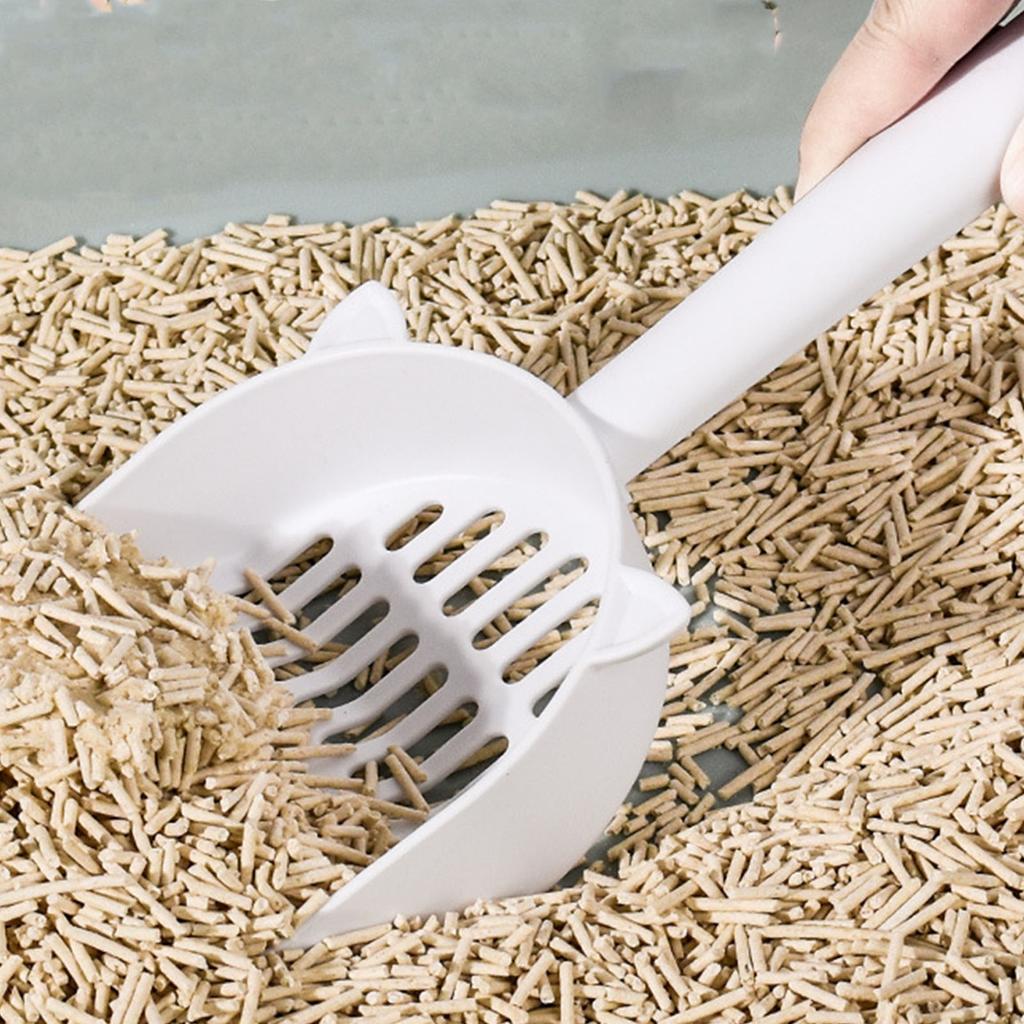 Cat Litter Scoop Nonslip Handle Kitten Pooper Lifter Pet Sift Shovel Practical Litter Clean Tool
