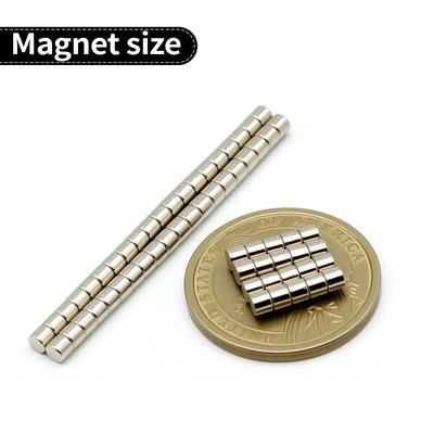 3x3mm Super Silný Neodýmový Magnet N35 NdfeB Permanentný Magnetické imanes Okrúhle Silné Magnety Chladnička Magnet