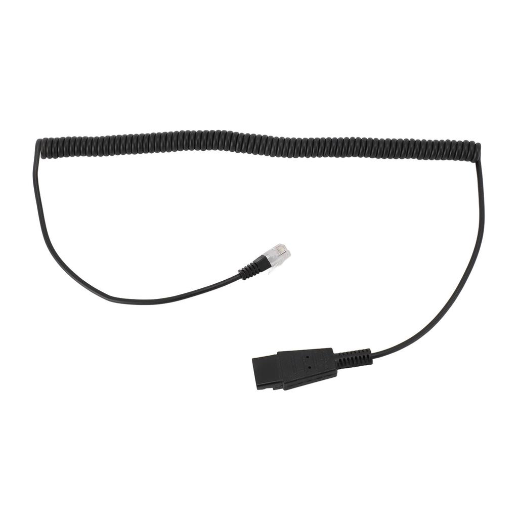 RJ9 to QD Adapter Cable RJ9 Quick Disconnect Cable for Plantronics for Avaya IP 1608 1616 9610 9620