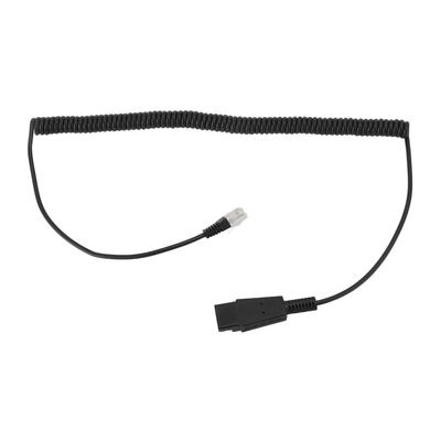 Kabelový adaptér RJ9 na QD Kabel RJ9 s rychlým odpojením pro Plantronics pro Avaya IP 1608 1616 9610 9620