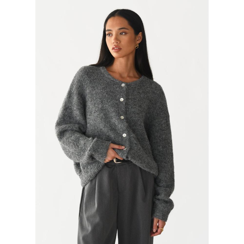 Hirsionsan Κομψό Πουλόβερ Μακρυμάνικο Γυναικείο 2025 Νέο Μάλλινο Μονόκουμπο Γυναικείο Καθημερινή Ζακέτα Μαλακό Ελαστικό Πλεκτό Εξωτερικό Ρούχο