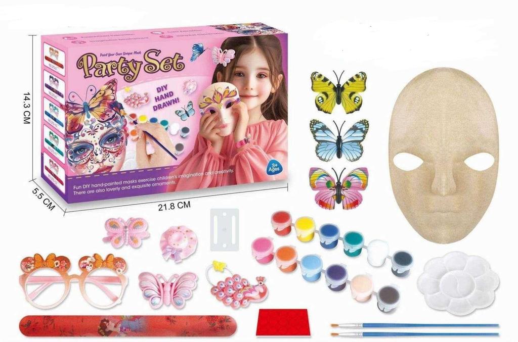 Mask Painting Set - Party Set For Kids