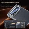 Funda Plegable para Teléfono Huawei Pura X Max de Cuero Genuino con Soporte Giratorio, Protección Magnética a Prueba de Caídas de Cobertura Total