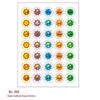Children's Reward Stickers: Self-Adhesive, Red Flower, Thumbs Up, Smiley Face, Cartoon Designs for Primary School and Kindergarten.