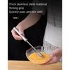 Stainless Steel Semi-Automatic Whisk,2024 New Multifunction Egg Beater,Beating,Whisking and Stirring,for Egg Whisk,Milk Frother,Cake,Batter and Other