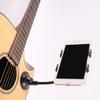 Saugbecher Gitarren-Handyhalter – Schwarzer Kunststoff-Clip-Ständer