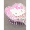Brosse à cheveux pailletée Hello Kitty Daiso