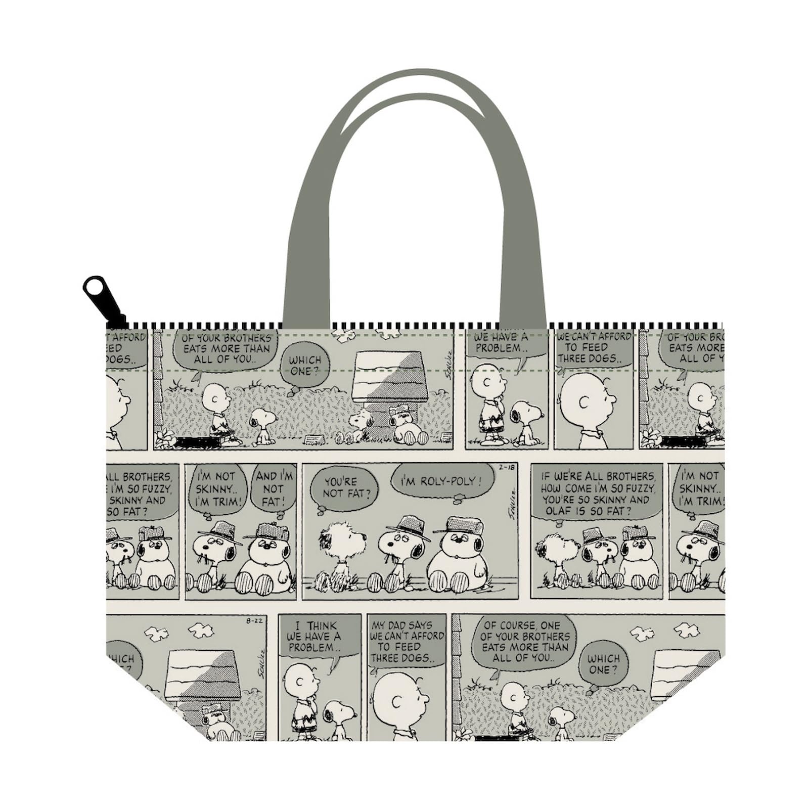 Корпорация Накадзима Сумка-мини-тоут с термоизоляцией Снупи Братья, Комиксы, 222824-26