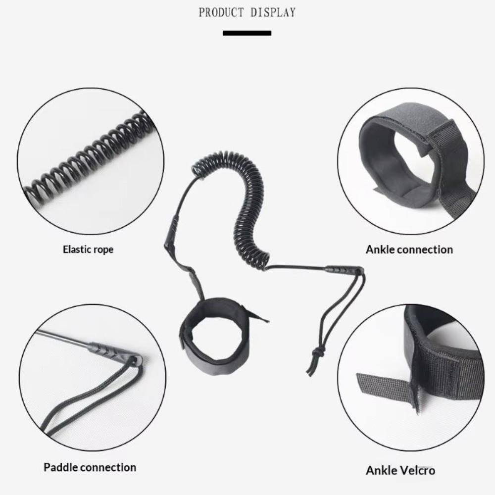 10 Fuß Paddel Hüftleine Hüftleine Surf-Hüftleine Surf-Sicherheits-Hüftseil Wingfoil