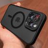 Translucent Original Case For iPhone 15 16 14 13 11 12 Pro Max For Magsafe Magnetic Wireless Charge Lens Protector Matte Cover