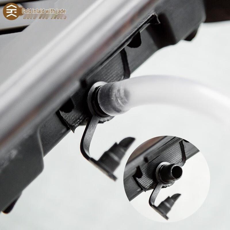 Ebony Solid Wood Drawer Tea Tray