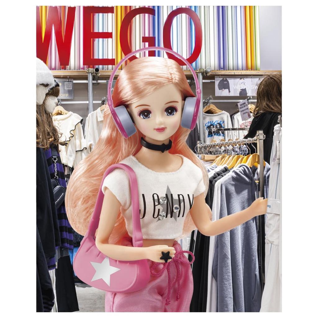 TAKARA TOMY Doll Jenny Play Toy Ages Licca-chan #Licca #WEGO Dress-up 3+