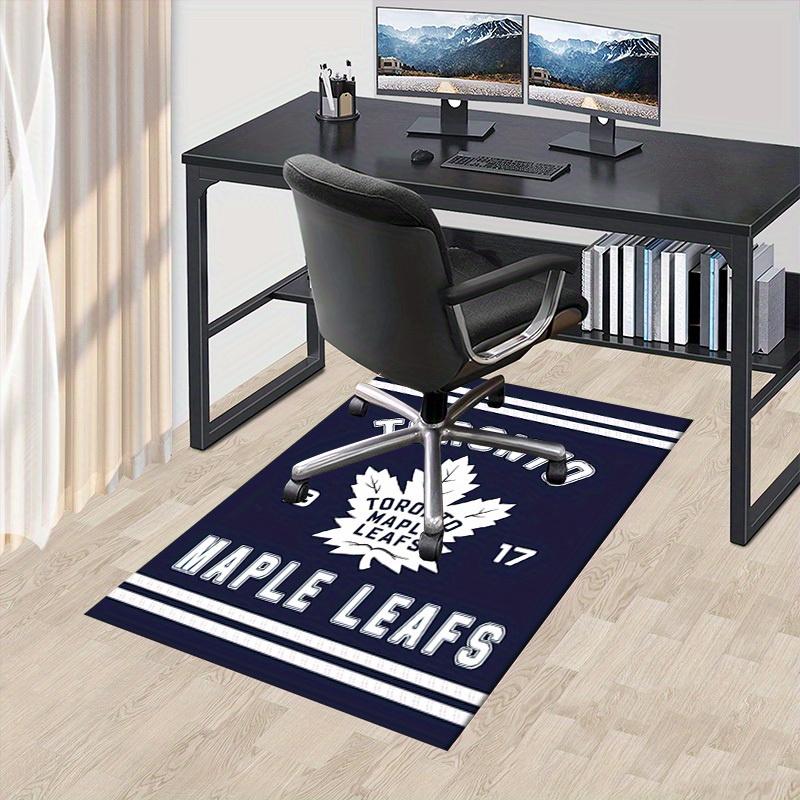 Büroteppich Toronto Maple Leafs Thema Sofateppich, Stuhlmatte Schutz