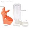 500ML Small Pet Water Dispenser Plastic Cage Mounted Feeder  Small Pets