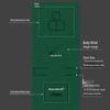 Kuidun Fitness & Sit-up Training Mat