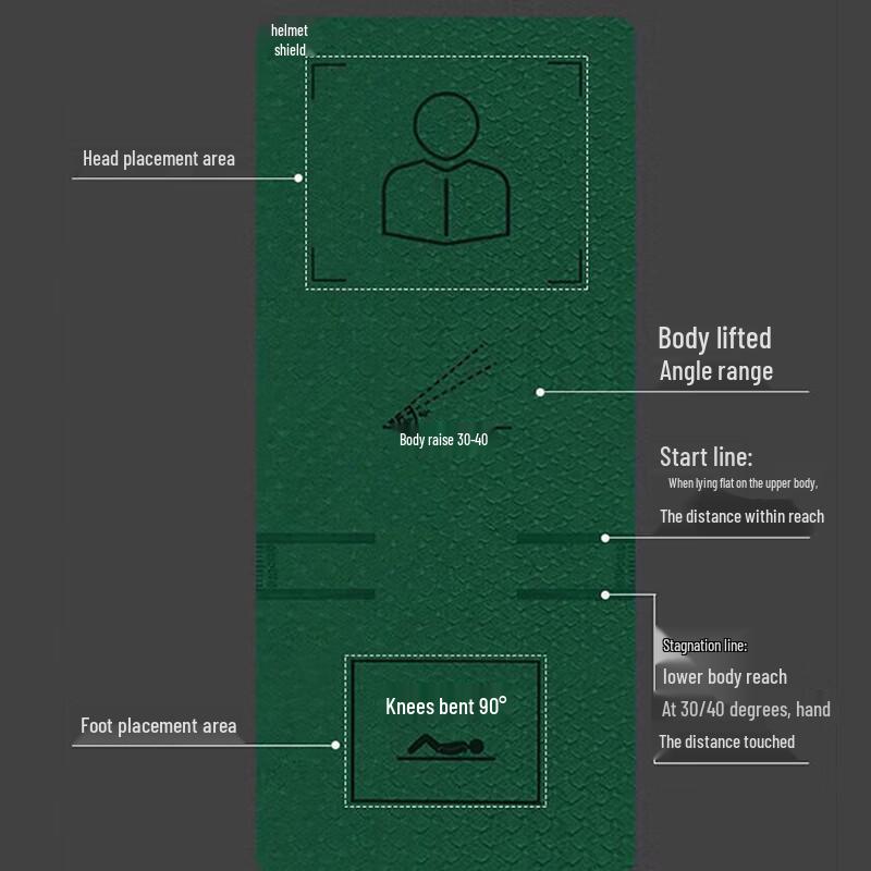Kuidun Fitness & Sit-up Training Mat