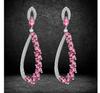 Jewellery Celebrity Inspired Crystal Studded Dangler Earings Earrings for Girls and Women