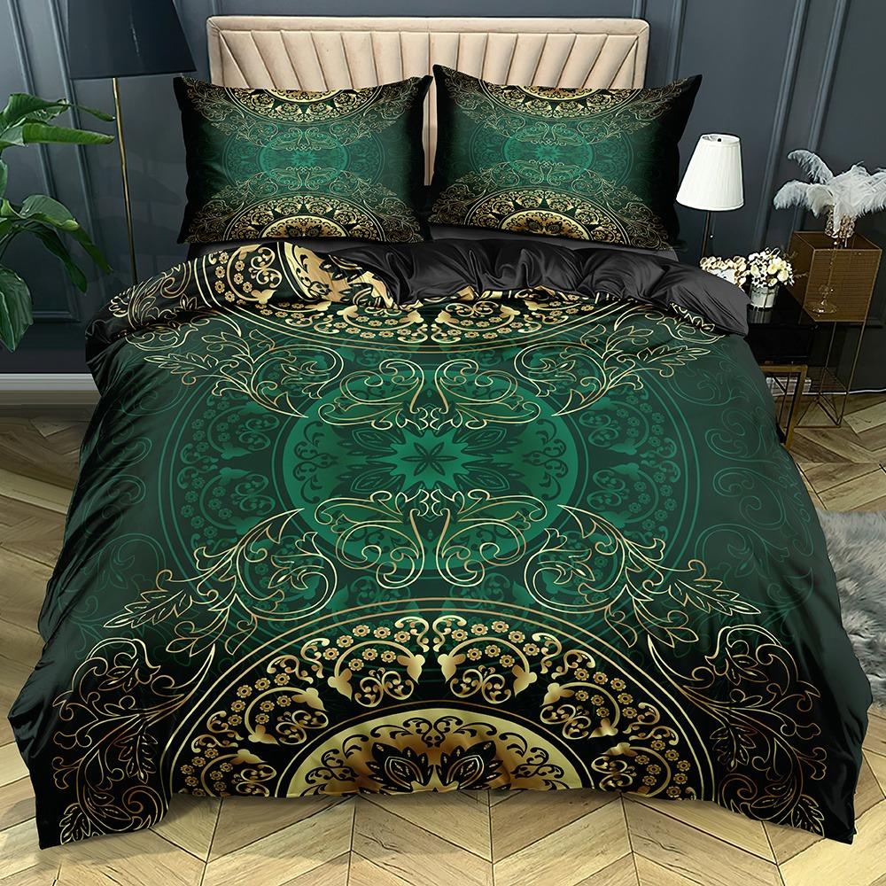 

Vintage Bedding Set 3D Printed Duvet Cover Set Soft Single Twin Size Bedding For Birthday Gift Halloween Decor Halloween Gift Eu Single 135x200cm