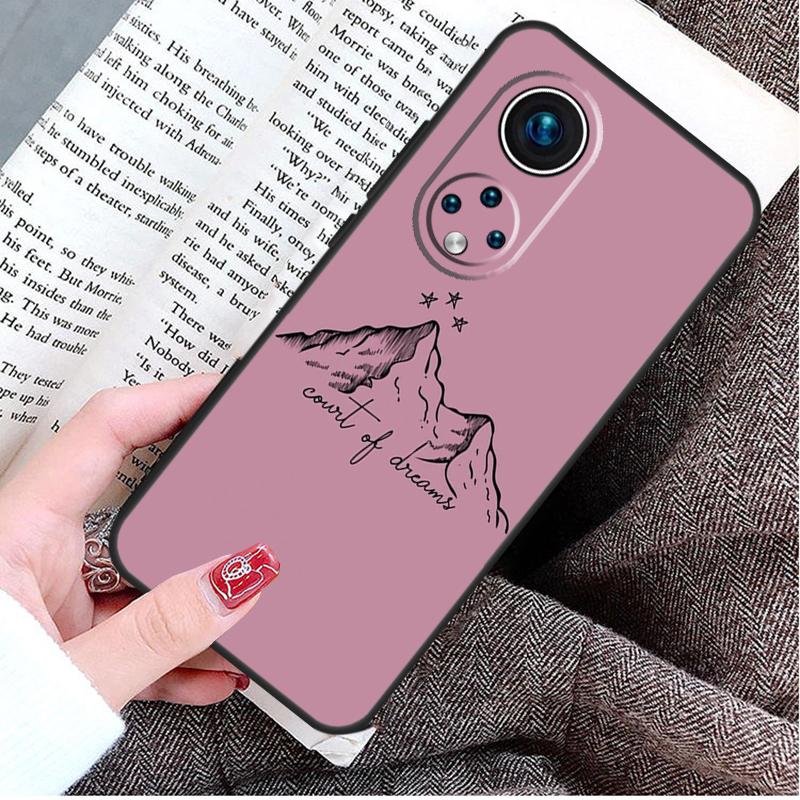 A Court Of Mist And Fury Case For Honor Magic 5 Lite 6 Pro 50 70 90 Honor X8b X9b X6 X7 X8 X9 X6a X7a X8a X9a Cover