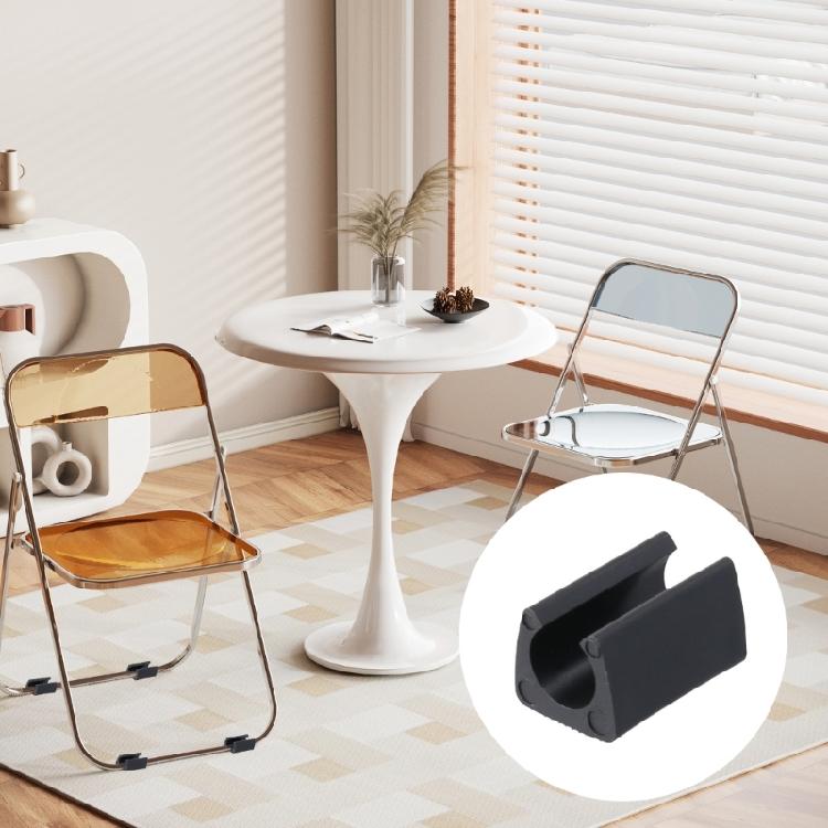 UShaped Tube Sleeve Tube Clamp Floor Protectors Plastic for Foot Covers 20/40pc