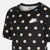 Nike Graphic Print Casual Round Neck Short Sleeve T-Shirt Kids Tops Black FD4929-010