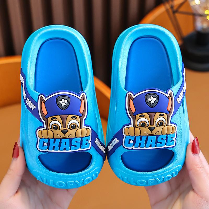 Paw Patrol Children's Slippers Summer Boys Kids Bath Non-Slip Indoor Big Kids Girls Baby Cool Slippers