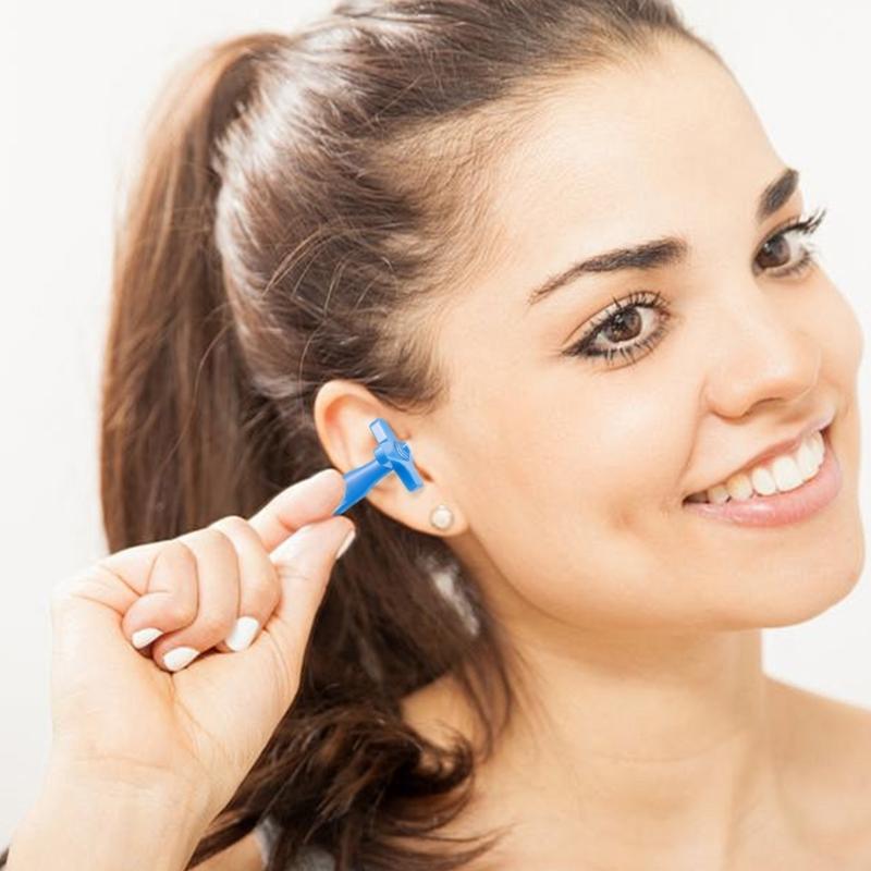 Reusable Ear Cleaners Earwax Removers Tool with Safe Guards for Gentle Ear Canal Cleaning Ear Care Solutions Women Men