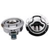 Round Non-locking Boat Marine Deck Latch Stainless Steel Boat Flush Pull Hatch Slam Latch for RV Yacht Marine