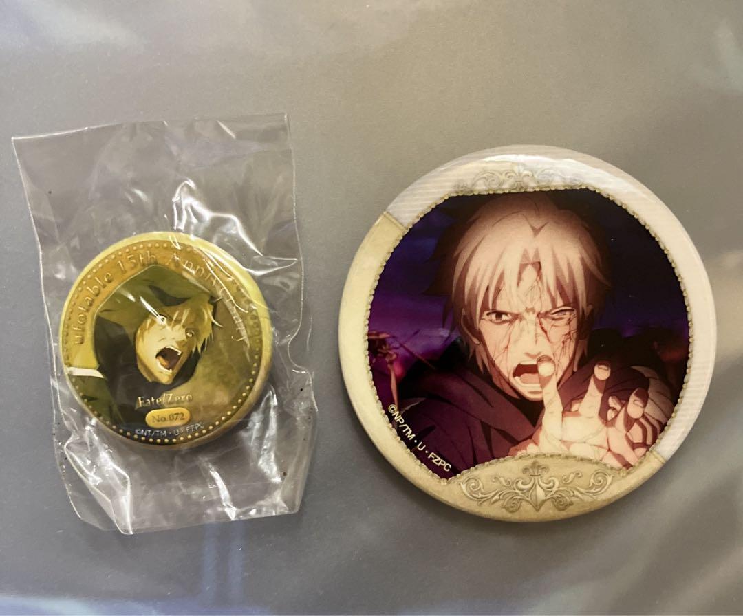 

[USED] Fate/Zero Matou Kariya Trading Badge FGO Dining Lottery