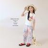 LUSON Girls' Xinjiang Cotton Short Sleeve T-Shirt