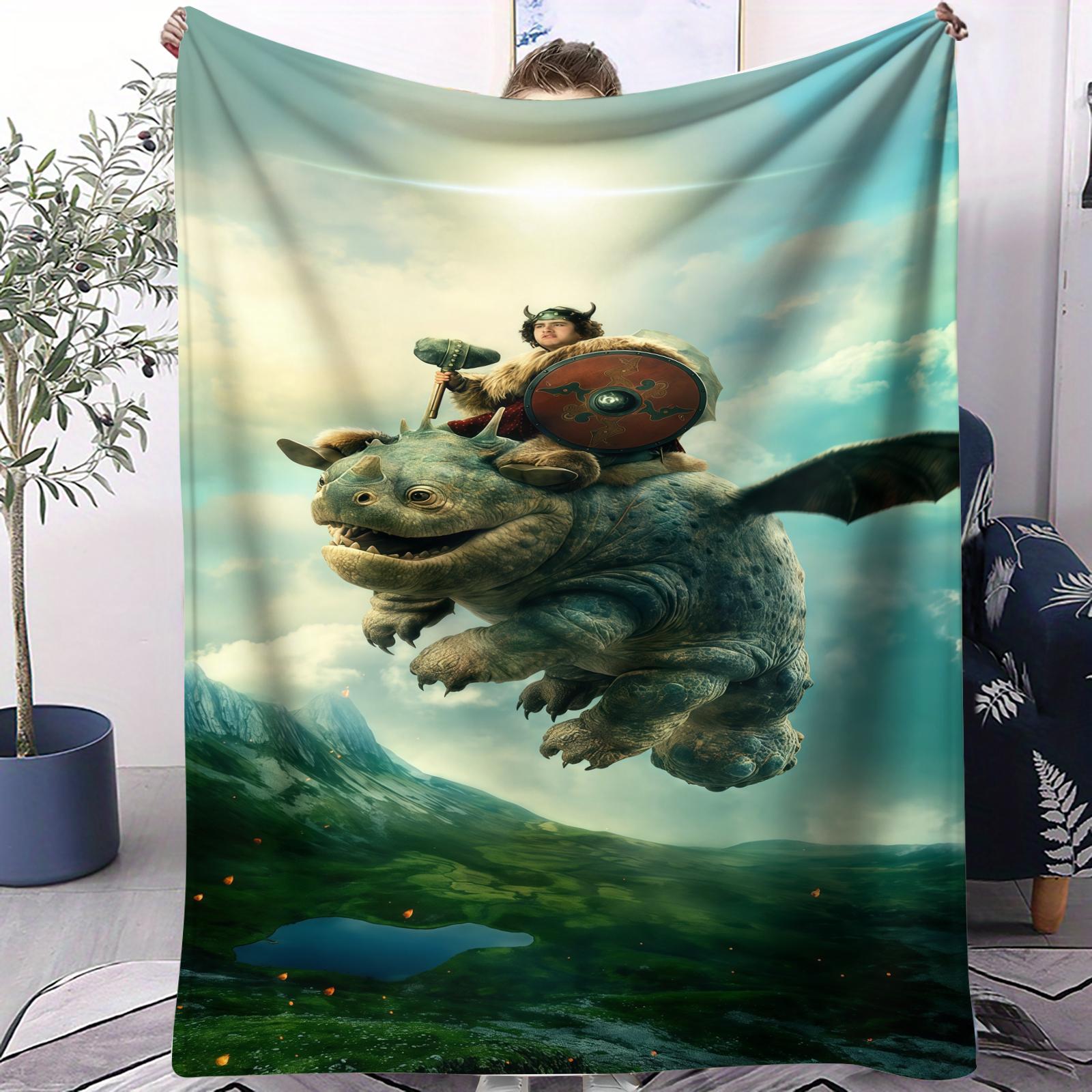 

Top Rated How To Train Your Dragon Small Cover Blanket Bed Sheet All Season Soft Lightweight For Bed Dorm Sofa Camping Decor 70x100cm