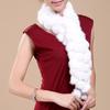 Women Winter Warm Rabbit Fur Scarf Hot Sale Natural Rabbit Fur Muffle Lady Scarves