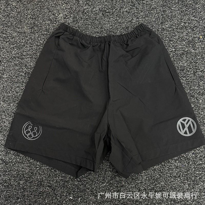 Herren Nylon Cargo Shorts Streetwear Weiter Bein Sportlich Lässig