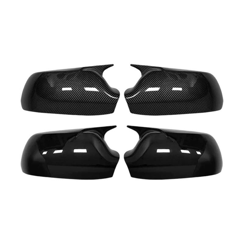 Car Decoration Door Mirror Cover For Mazda 2 3 6 Gloss Black Carbon Fiber 2003-2008  Cars Styling Upgrade Modify A Car