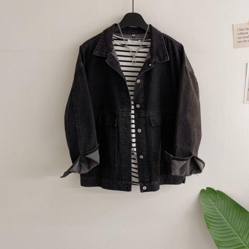 Honey J Women S Big Pocket Denim Jacket 2 Color