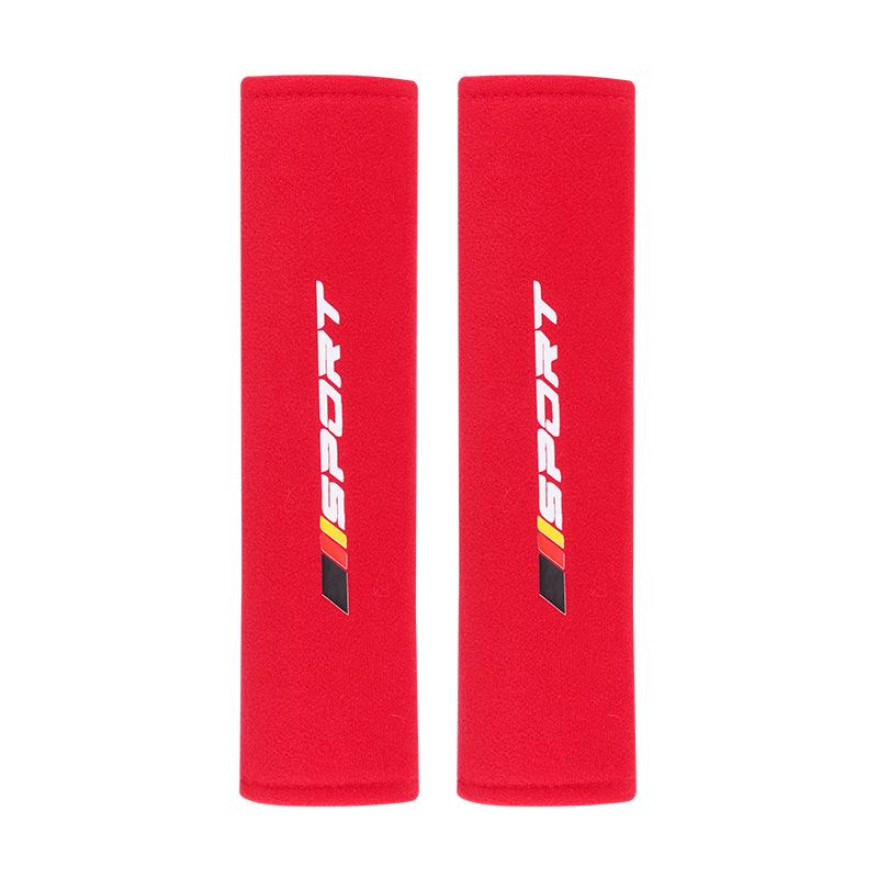 2Pcs Soft Comfortable Car Seat Belt Cushion Personalized Fashionable Pad Suitable For Most Cars Suvs Trucks Daily Use