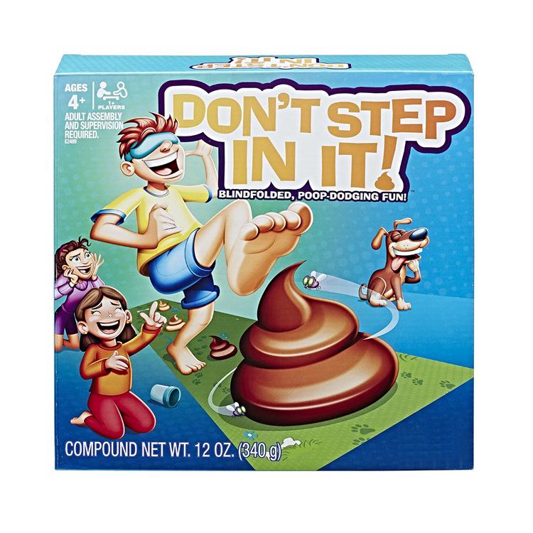 Blindfolded Dog Poop Step Game: Test Your Luck!