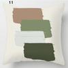 Чешский полосатый лист наволочка, декоративные наволочки на пояс, наволочка, квадратный домашний декор, наволочка 45x45 см, зеленый