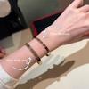 V Gold CNC High Version Love Bracelet Narrow Medium Wide Version New Women's Thick Plated 18K Rose Gold Couple Bracelet