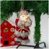 Christmas Ornaments Santa Claus Plush Doll Christmas Tree Pendant