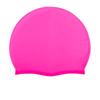 Gorro de natación para adultos, impermeable, de silicona elástica, para piscina, para cabello largo, grande, de látex.