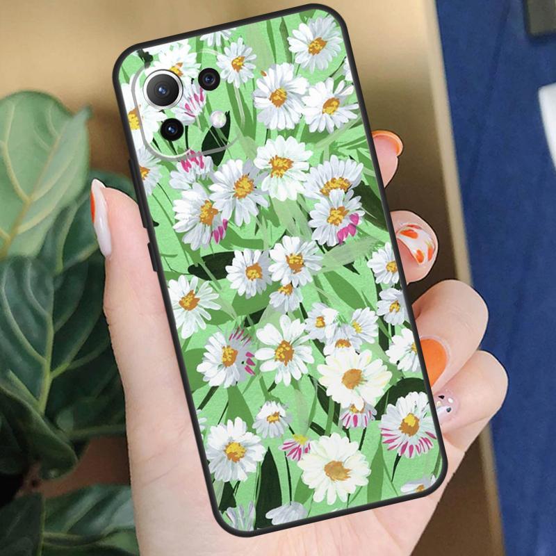 

Чехол-Арт с Цветами и Растениями Для Xiaomi 15 14 Ultra 13T 14T 15T Pro 17 Pro Max POCO X7 Pro X5 X6 F5 F6 F7 F8 Чехол Xiaomi 17 Ultra