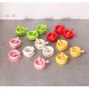 3Pcs 1/12 Dollhouse Mini Instant Noodles Bowl Plates Dishes Model Simulation Kitchen Decoration Doll House Pretend Play Toys