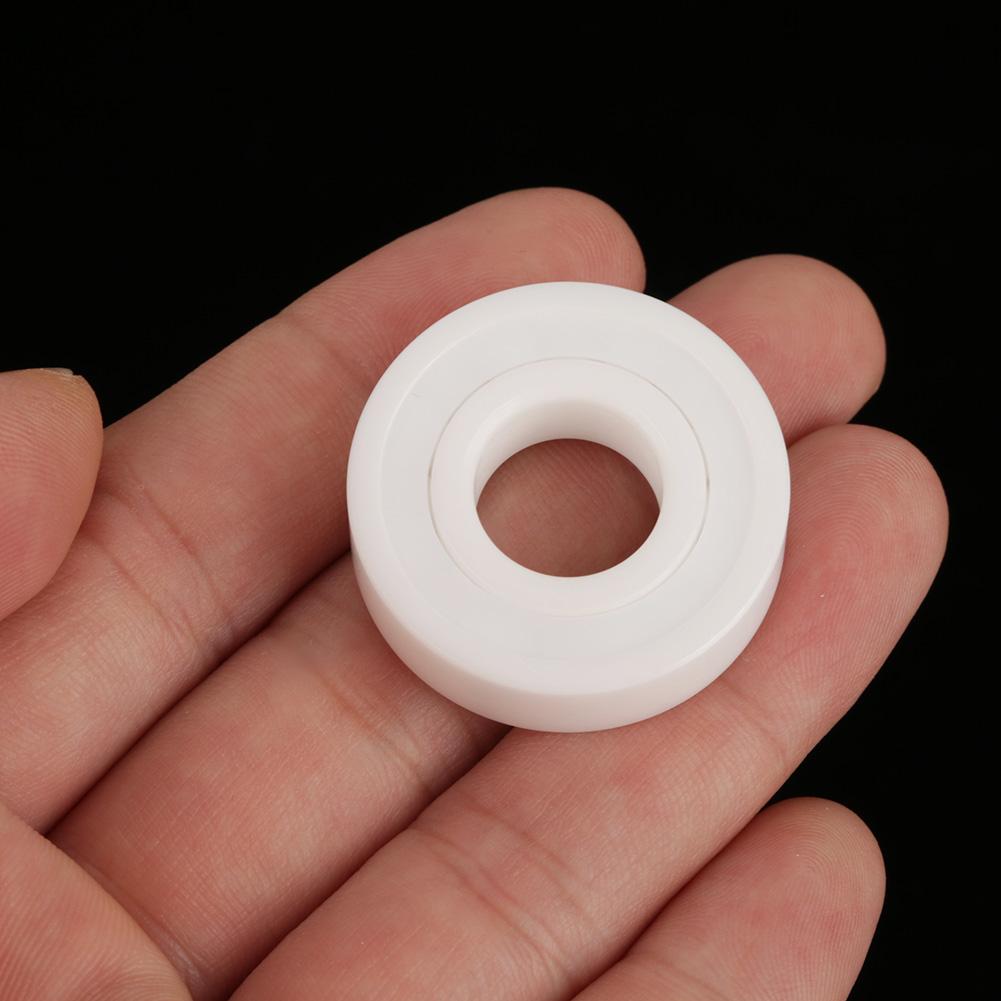 

2pcs 6001 2RS 12x28x8mm High Precision Sealed Full Ceramic ZrO2 Ball Bearing
