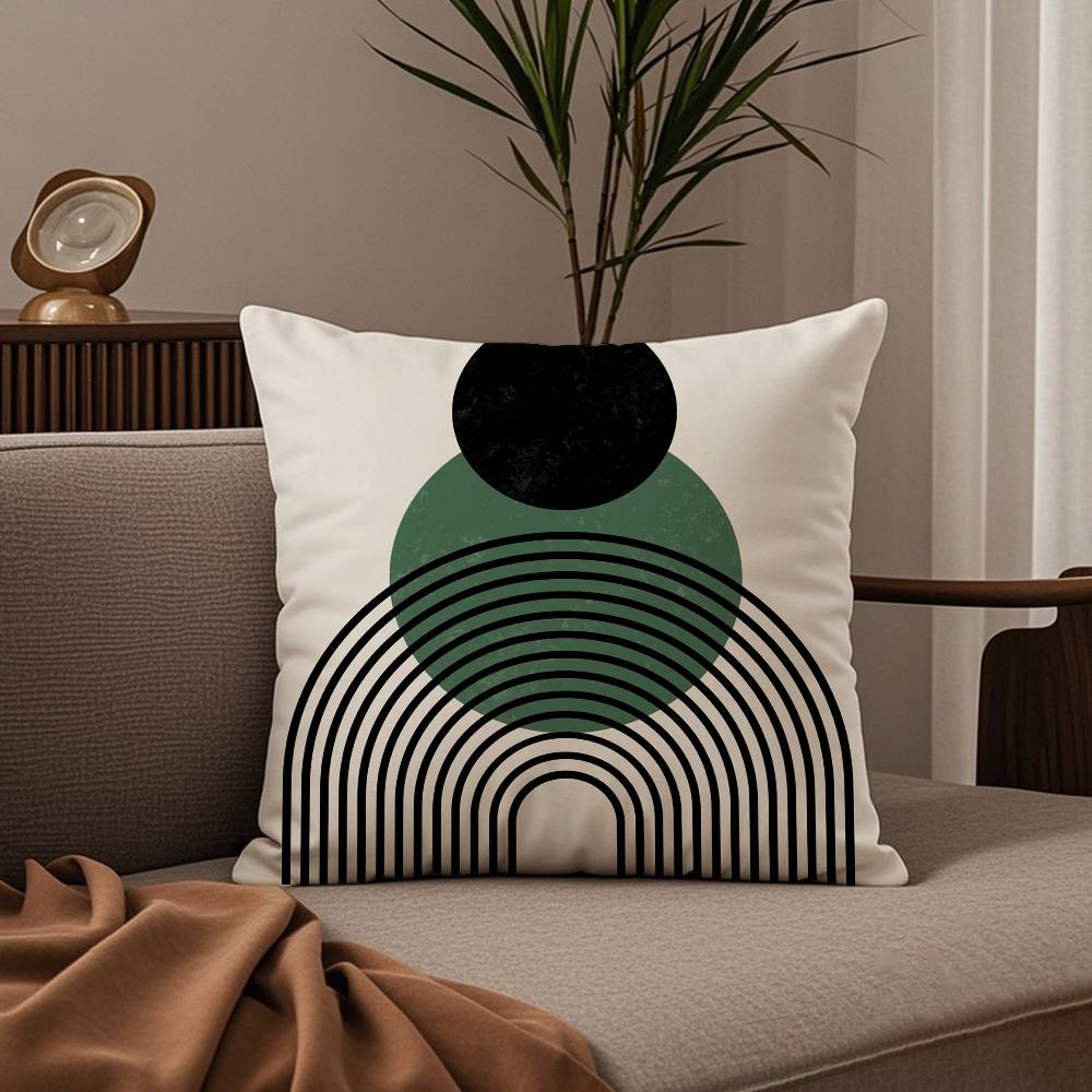 Modern Reduced Geometry Pillow Case Pattern Printing Pillowcase Living Room Sofa Cushion Cover Bedroom Room Decor