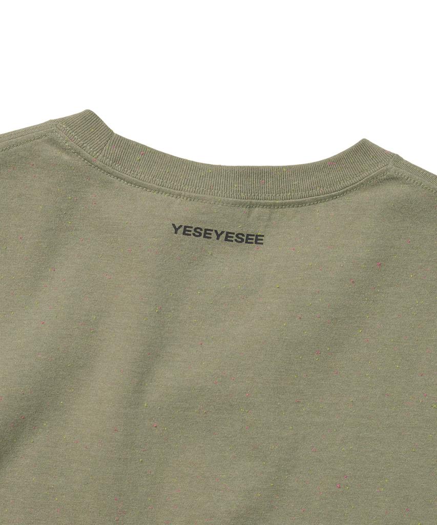 YESEYESEE Y.E.S Split Tee Khaki