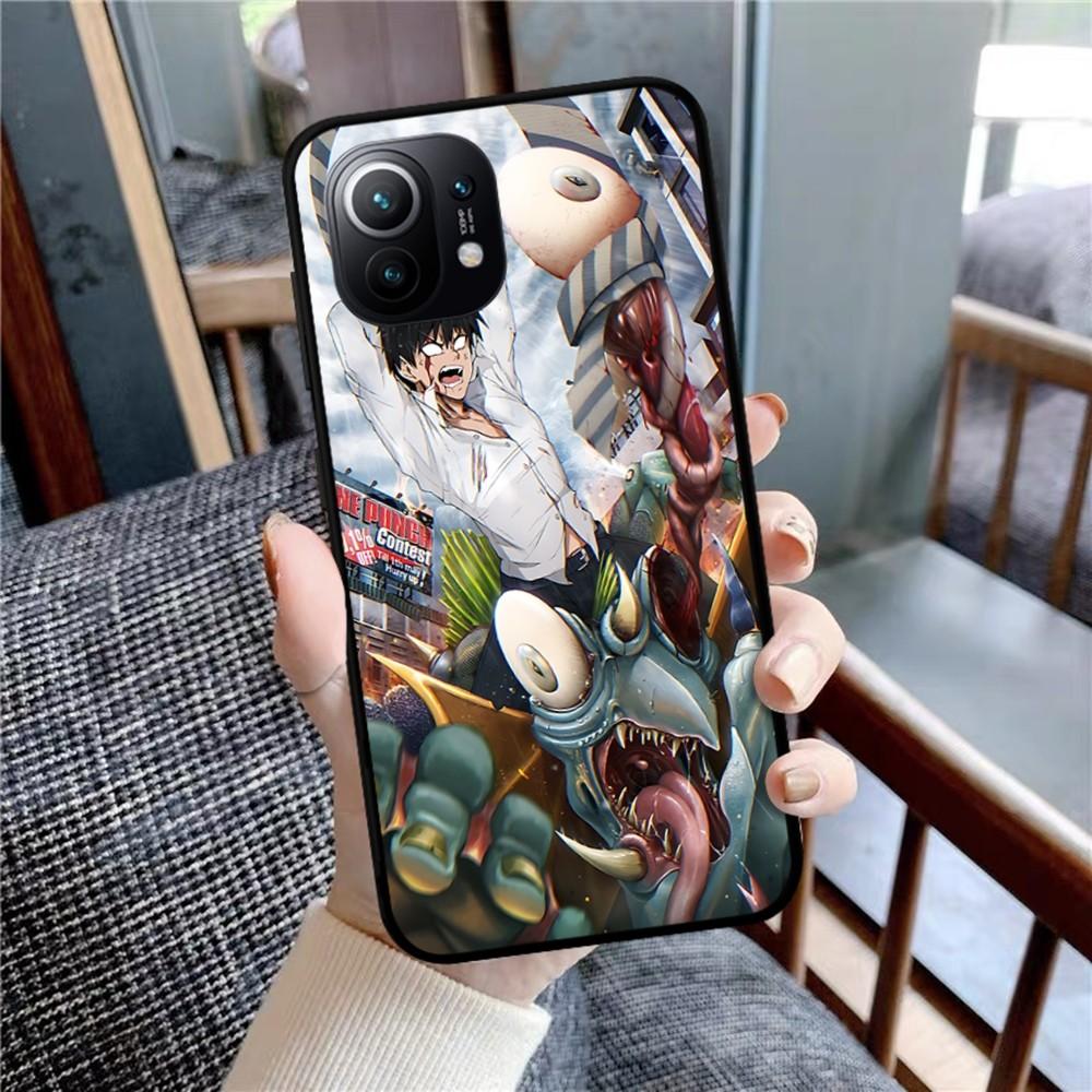 One Punch Man Phone Case For Xiaomi Mi 5X 8 9 10 11 12 Lite Pro 10T PocoX3pro PocoM3 Note 10 Pro Lite
