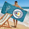 The Blues Poster Print Beach Towel, Large Soft Quick Dry Towel for Beach Camping Swimming